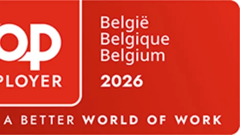 Logo Top Employer Belgium 2026