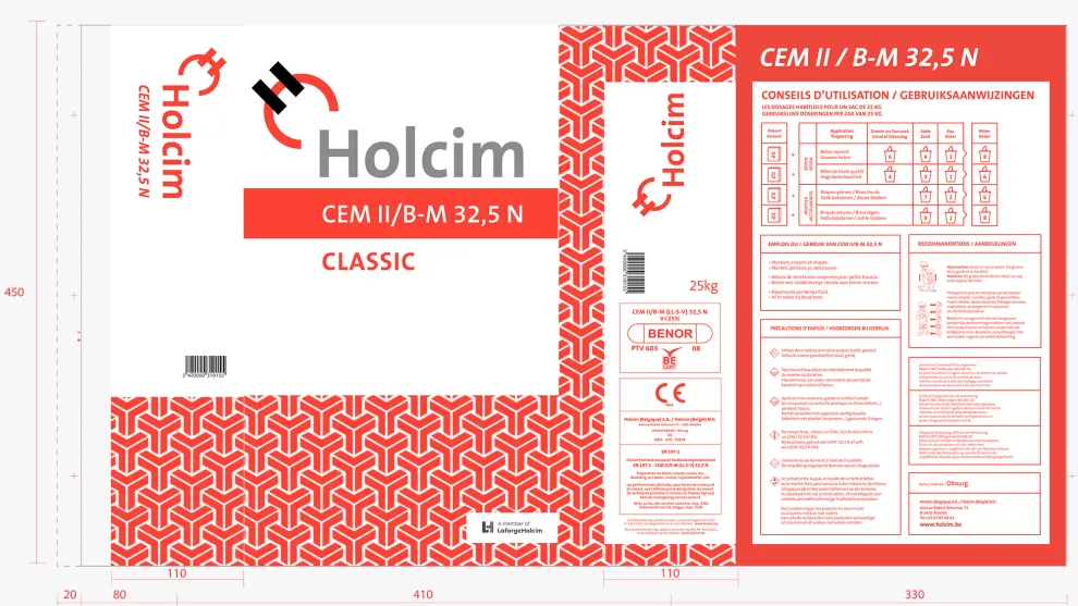 Sac best sale ciment holcim
