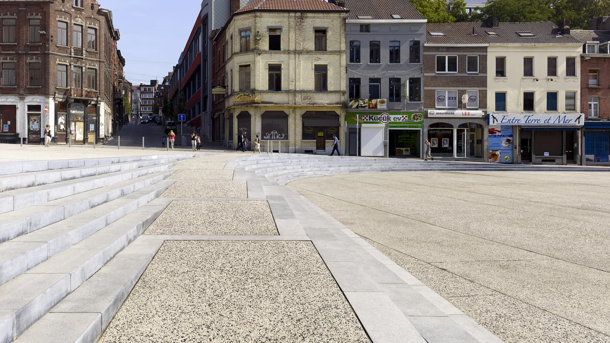Holcim public place with Granuroc