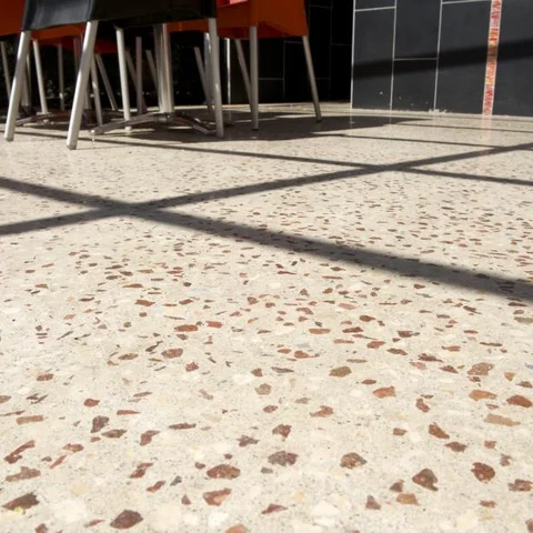 Holcim terrace with Granuroc