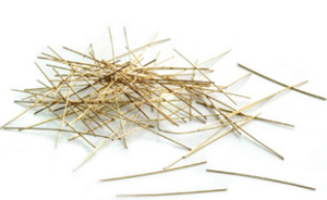 Fibres métalliques courte
